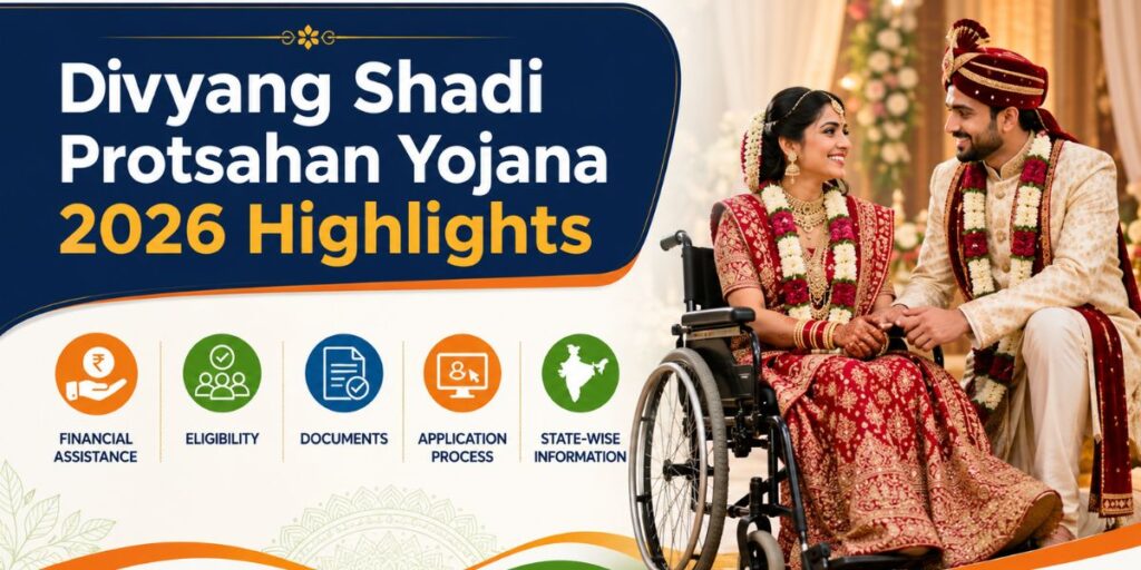 Divyang Shadi Protsahan Yojana 2026: State-Wise Benefits, Eligibility, Documents and Application Process