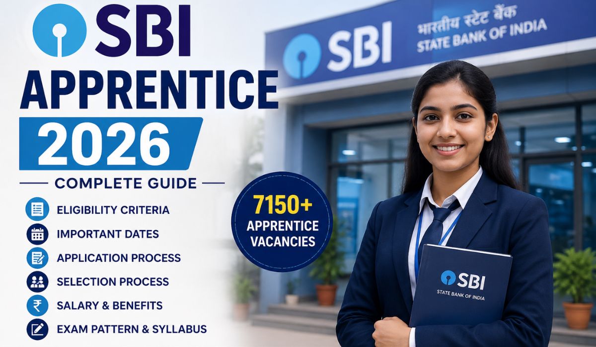 SBI Apprentice 2026 Notification, Eligibility, Salary, Exam Date & Online Form